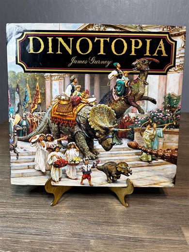 Dinotopia First Edition Hardcover, James Gurney Illustrated Dinosaur Fantasy - Etsy
