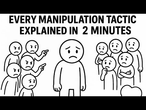 Every Manipulation Tactic Explained in 2 Minutes