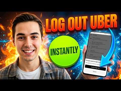 How to Log Out of Uber App | Step-by-Step Guide