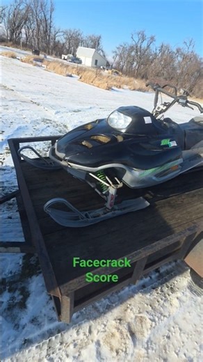 cheapest sled on facecrack Arctic Cat 1M will it run#deal,#reels,#shorts,#foryou,#fun,#diy,