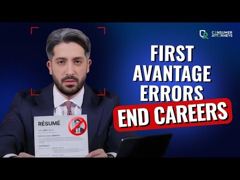 First Advantage Errors End Careers