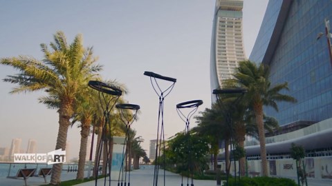 Exploring Doha’s open-air gallery