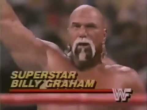 "Superstar" Billy Graham WWF In-Ring Return vs Bob Bradley (WWF Superstars 9/27/86)