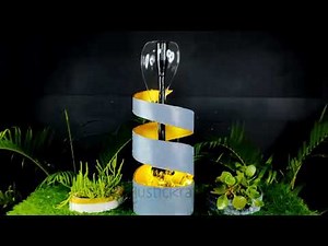 Creating a DIY PVC Spiral Fountain 💧 | Waterfall Fountain | PVC Fountain | RusticKraft