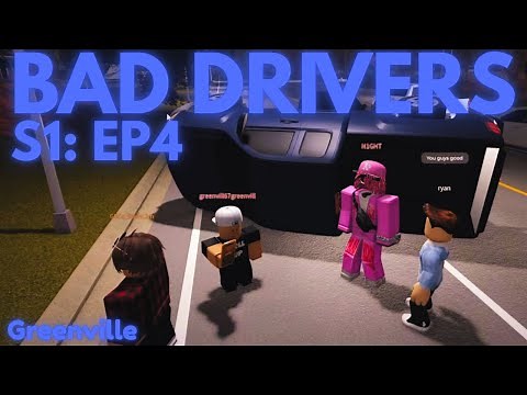 💥🚗 S1 E4 BAD DRIVERS IN GREENVILLE IN ROBLOX