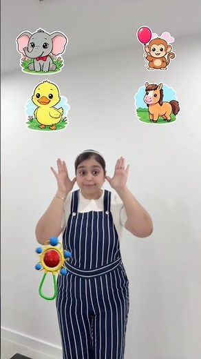 Animal Sounds Song | Elephant Monkey Duck Horse | Fun Kids Learning Rhyme
