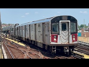 IRT White Plains Rd Line: (2) Trains with NIS (3) (4) (5) Trains @ Nereid Ave (R62, R142, R142A)