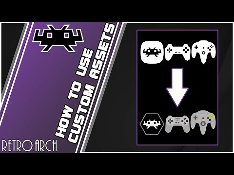 How To Use Custom Assets In RetroArch [Ozone | XMB]