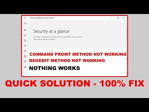 Security at a Glance Windows 10 Quick Solution 100%