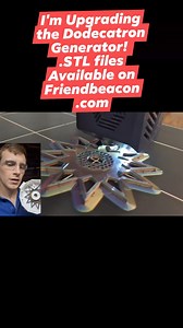 By changing the structure of my coil windings, I am able to utilize more surface area on the spools which will hold more turns of wire. The rotor poles lineup perfectly with the new stator design. This upgraded Dodecatron design saves roughly 25% more in material resources and increases over 175% in power performance versus my last design thanks to its axial flux structure and adding 12 additional coils to the system.(Want to see part 2?) #fypシ #follow #like #share | Resonate369