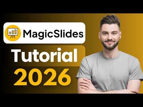 Magic Slides AI Tutorial for Beginners 2026 (Step By Step)