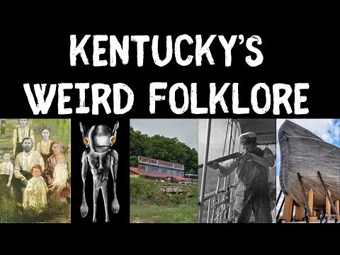 Exploring Kentucky's Weird Folklore (Volume 1): Myths and Legends of the United States