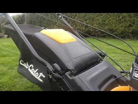 Cub Cadet Lawnmower run and small repair