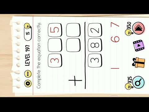Brain Test Level 197 || Complete The Equation Correctly.