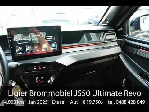 Ligier JS50 Ultimate Revo 2025 Nardo Grey stuurbekrachtiging, 18 maanden garantie