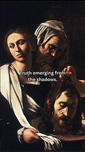 "Salome with the Head of John the Baptist" (1610) by Caravaggio #art #painting #arthistory