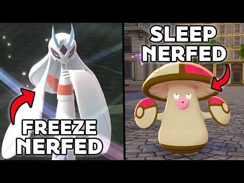 HUGE STATUS NERFS! Pokemon Champions