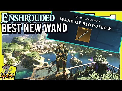 ENSHROUDED Best New Wand - Wand Of Bloodflow/Veilwater Basin Spire Guide - Wake Of The Water Update