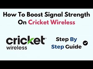 How To Boost Signal Strength On Cricket Wireless
