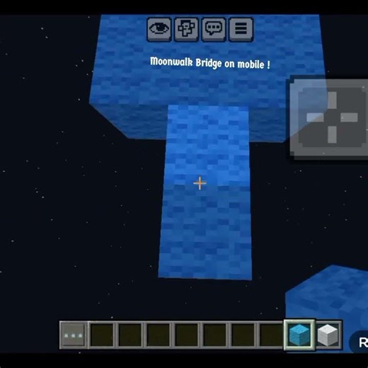 Moonwalk Bridge on mobile? #minecraft #shorts