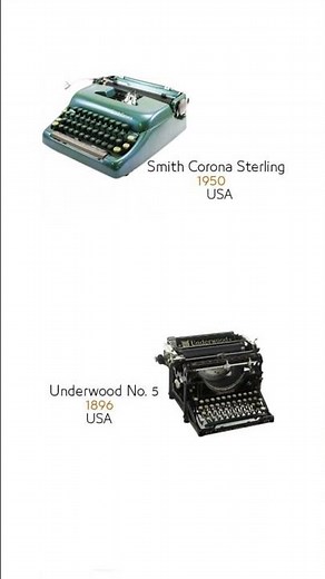 History Of Typewriter #typewriter #evolution