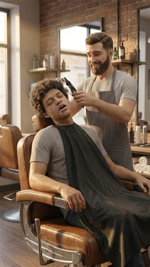 💀 What happens if you fall asleep at the barber's?