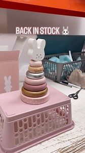 Our bunny stacking toy is back in stock! 🐰 HURRY limited amounts & Easter is NEXT WEEK! #easter #eastergifts #easterbunny #easter #personalisedgifts | Gifts Personalised