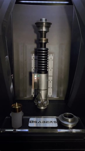 Luke Skywalker ROTJ lightsaber replica a must see for Star Wars fans
