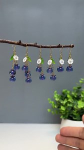 Blueberry Earrings Glass Fruit Earrings Cute Food Earrings Blueberry Fruit Jewelry Gift for Her Birthday Gift Christmas Gift S925 Silver - Etsy