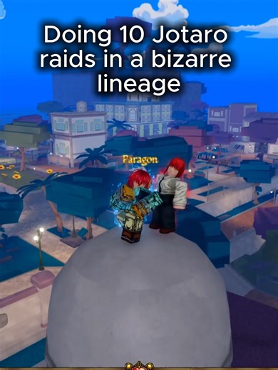 Doing Jotaro 10 times in a bizarre lineage #jojos #roblox #Bizarrelineage #fyp