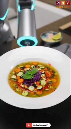 AI Robot Chef Cooking FAST! Future Kitchen in 10 Seconds 🤖🔥