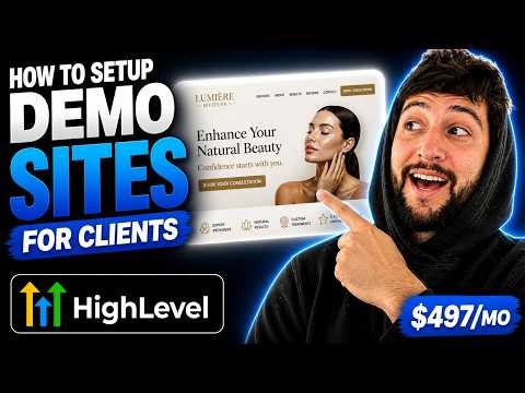 How to Build Demo Sites for Clients using GoHighLevel (Full Tutorial)