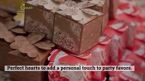 Royal Green 13mm Metallic Gold Valentine Heart Stickers – Permanent Heart Labels for Treat Bags, Gift Seals, Cards & Crafts – Easy Peel & Stick - (350 Pack)