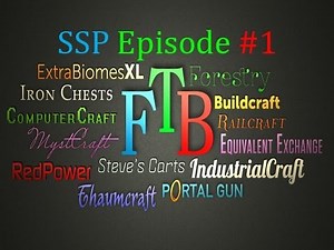 Feed The Beast Modpack - S1E1 - The Begin of All!
