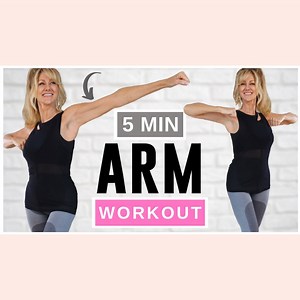 5 Minute Toned Arm workout For Women Over 50 | No equipment!