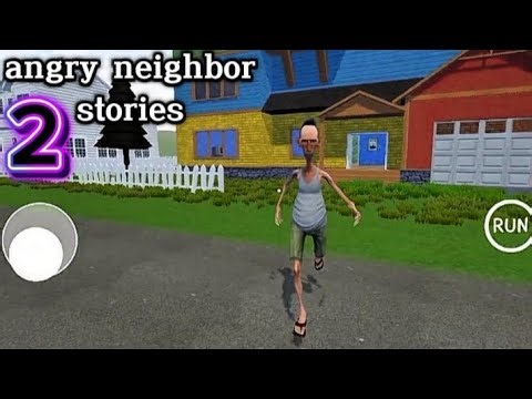 Finally I ran away from home - Angry Neighbor stories 2 Horror game Full Gameplay