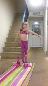 Little Girl Contorts Body