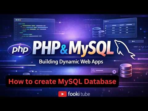 How to create MySQL database | How to connect to mysql from cmd