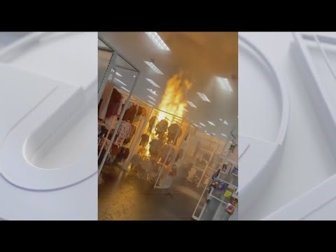 Fire breaks out in Buena Park Target store