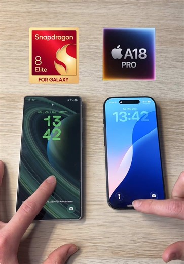 iPhone 16 Pro vs Samsung Galaxy S25 Ultra Speed Test