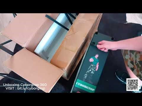UNBOXING cyborgtop 360 machine unboxing full real fuckmachine sexmachine creator