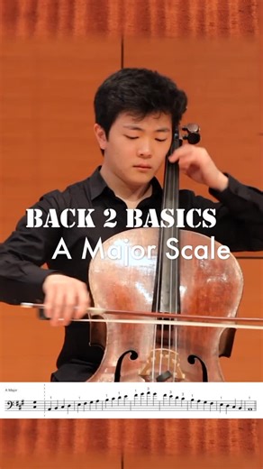 PracticeMind on Instagram: "Back2Basics! Slow A major scale with vibrato performed by @bran.non. This exercise is from Chapter 14 of CelloMind: Intonation and Technique. WHY Practice BASICS? “Jeﬀrey Huber, Professor of Practice, Psychological and Brain Sciences, has spent his storied career investigating sports psychology, motor learning, and expertise. In his time working with top diving coach Professor Yu Fen at Tsinghua University in Beijing, China, the importance of revisiting the ﬁrst and s