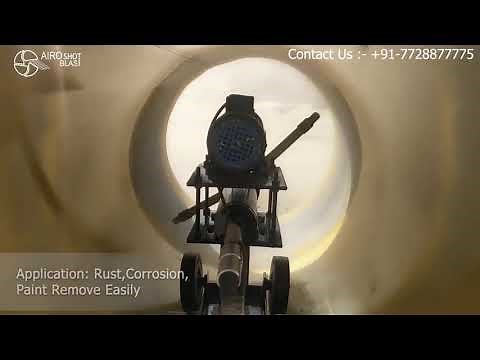 AUTOMATIC INTERNAL PIPE CLEANING EQUIPMENTS | INTERNAL PIPE BLASTING TOOL | PIPE ID CLEANING MACHINE