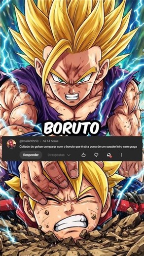 🤣 Gohan COMPARED TO Boruto Uzumaki #gohan #dragonball #dragonballsuper #dragonballz #boruto #naruto