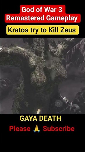 GOD OF WAR 3 REMASTERED [ FINAL FIGHT ] SON vs FATHER || KRATOS KILL His Father ZEUS || PS5 4K HDR