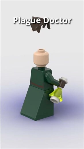 Plague doctor - How to build custom Lego Minifigure #lego