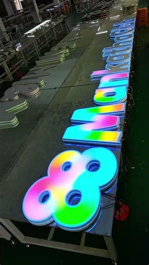 New ideas for storefront signs, the era of colorful signs ahead #signs