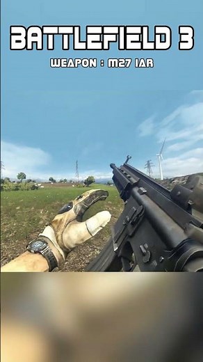 Battlefield 3 M27 IAR VS MWIII M4 Reload #callofduty #shorts #gaming #battlefield3