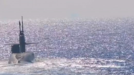 Nuclear-powered submarine USS Georgia arrives in Persian Gulf
