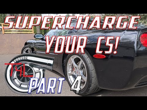 A&A Corvette Supercharger Installation on a C5 Corvette! (Part 4)